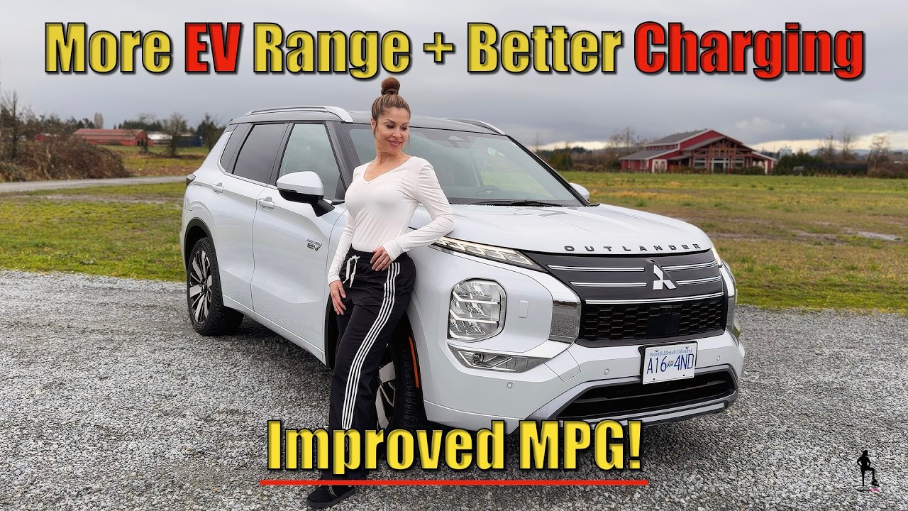 2026 Mitsubishi Outlander PHEV Review | More Range, Faster Charging, Better MPG!