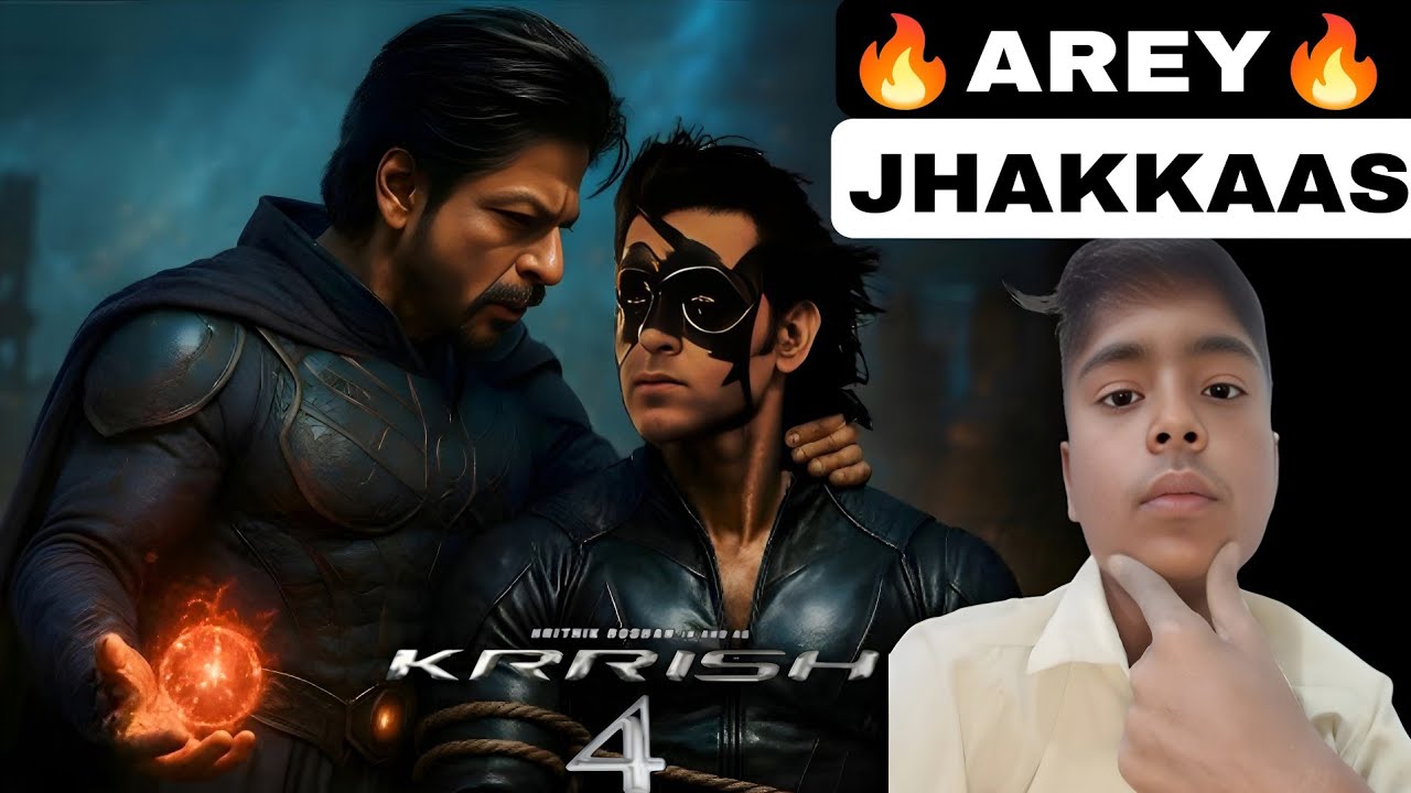 Krrish 4 Official Update: ऋतिक रोशन और शाहरुख खान एक साथ? 😱 | Arey Jhakkaas 🔥 | Aman Bolta Hai