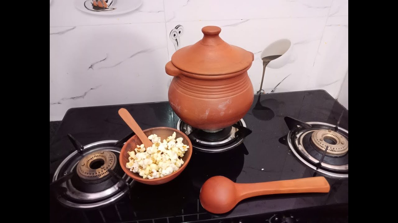 Amazing Popcorn in clay Deep pot | मिट्टी के बर्तन में अद्भुत पॉपकॉर्न 🌽🌽🍿🍿