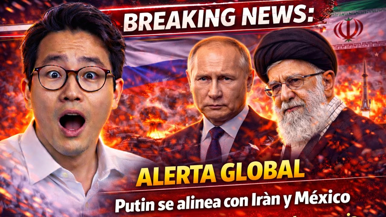ALERTA GLOBAL - Putin se alinea con Irán y México evalúa riesgos de seguridad y energía en el Golfo
