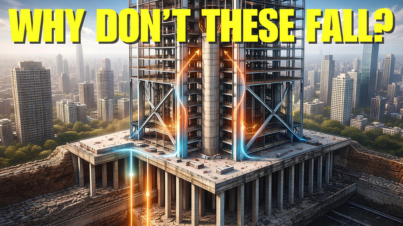 How Skyscrapers Don’t Fall Over 🏙️