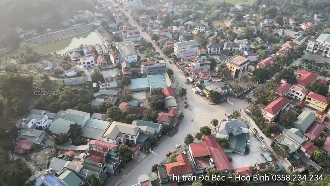 Toàn cảnh thị trấn Đà Bắc tỉnh Hoà Bình | Nam Review