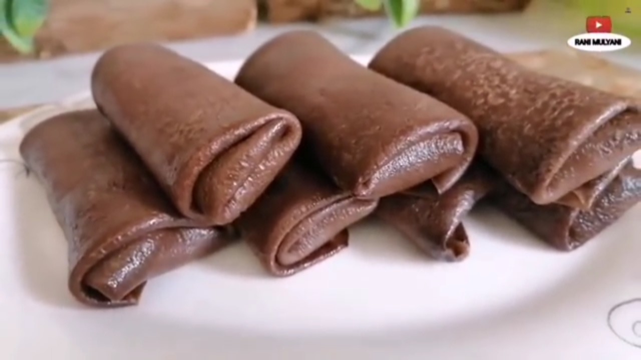 Jadi Incaran Di Bulan Ramadhan || Dadar gulung isi Coklat Dan Pisang 