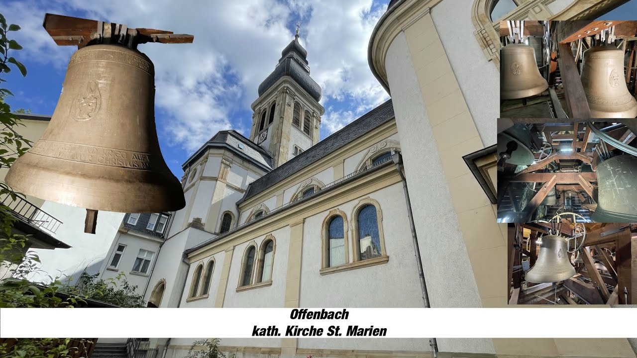 Offenbach am Main [D.-OF] - kath. Stadtkirche St. Marien, Geläutepräsentation