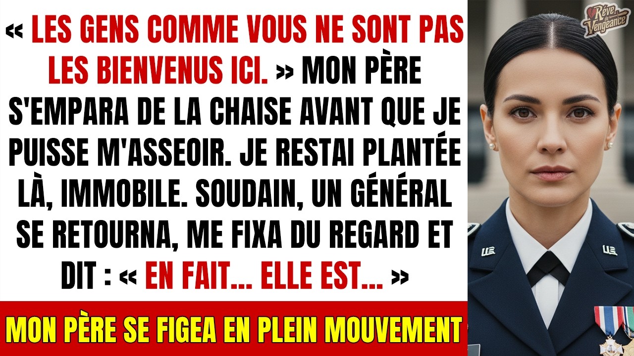 Mon père a dit : 'Tu n'as pas ta place ici' — La réponse du Général a stupéfié tout le monde