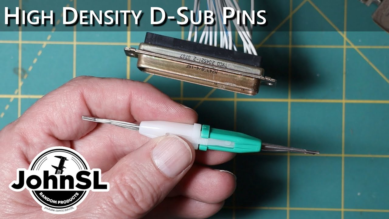 Removing High Density D-Sub Pins