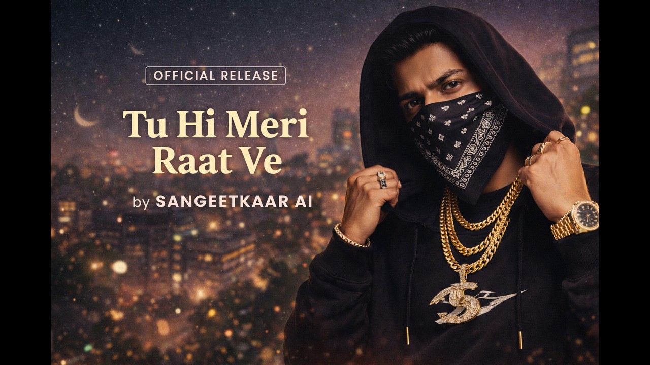 **Tu Hi Meri Raat Ve 🌙❤️ | Romantic Rap Song 🎤 | Punjabi x English Love Song ✨🔥**
