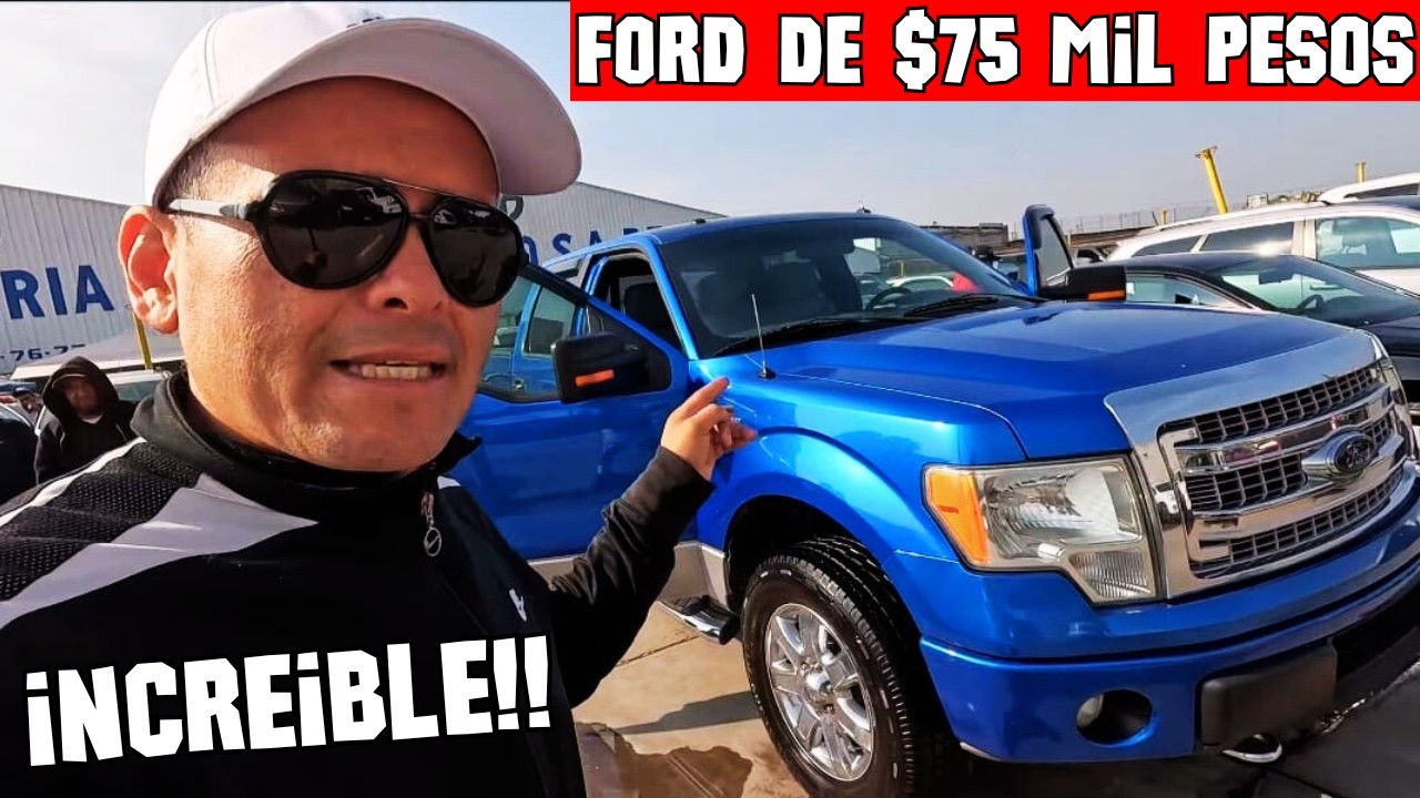 🔴Buscando lo MAS BARATO y Encontré Camionetas De $75 mil pesos 💰💰💰