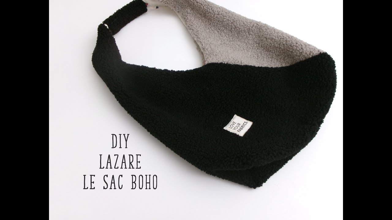 Coudre Lazare le sac boho, tuto sac hobo