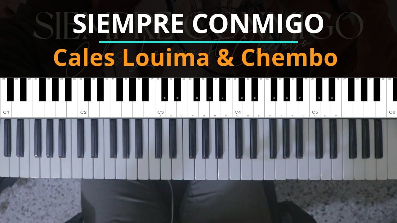 #TUTORIAL Always With Me - Cales Louima Feat. Chembo - Piano Tutorial | Kevin Sanchez Music |