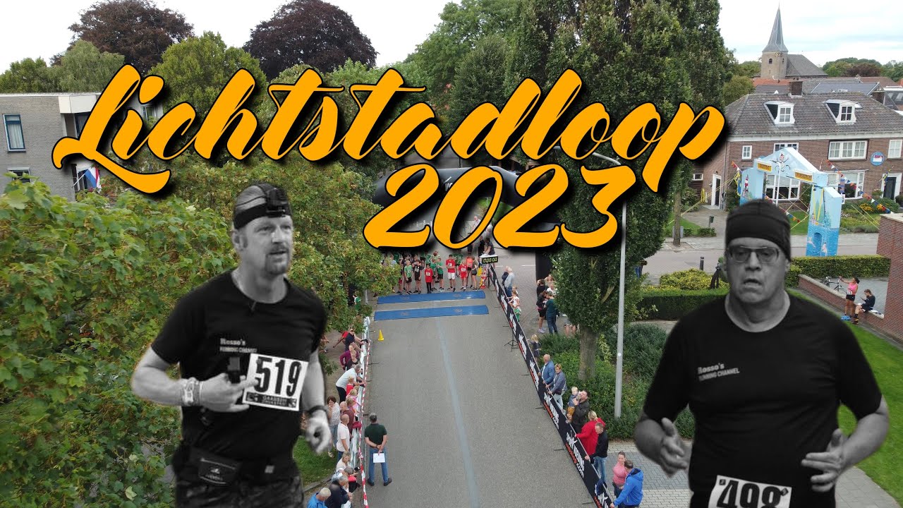 Lichtstadloop Gramsbergen 2023 - A 5km Running Match - Virtual Run - Treadmill Run