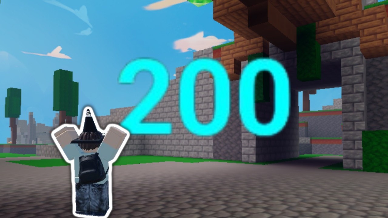 I FINALLY got level 200.. (Roblox Bedwars)