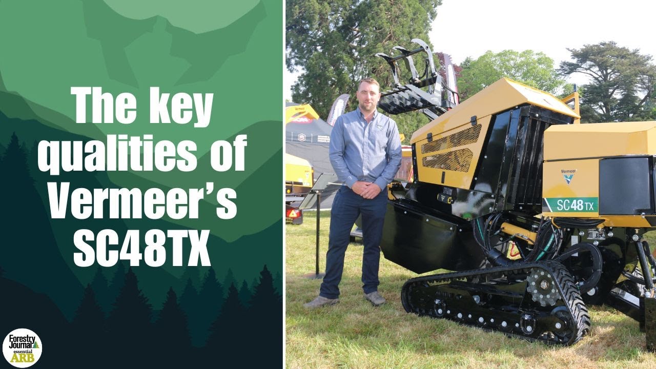 Vermeer's new SC48TX diesel stump cutter makes big impression