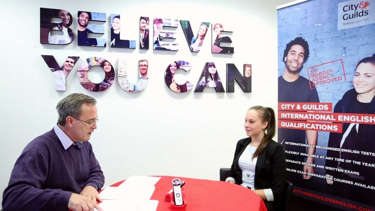 City & Guilds International Spoken ESOL - C1 level - Pass