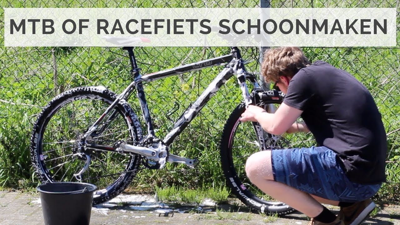 Fiets schoonmaken - Mountainbike / racefiets onderhoud