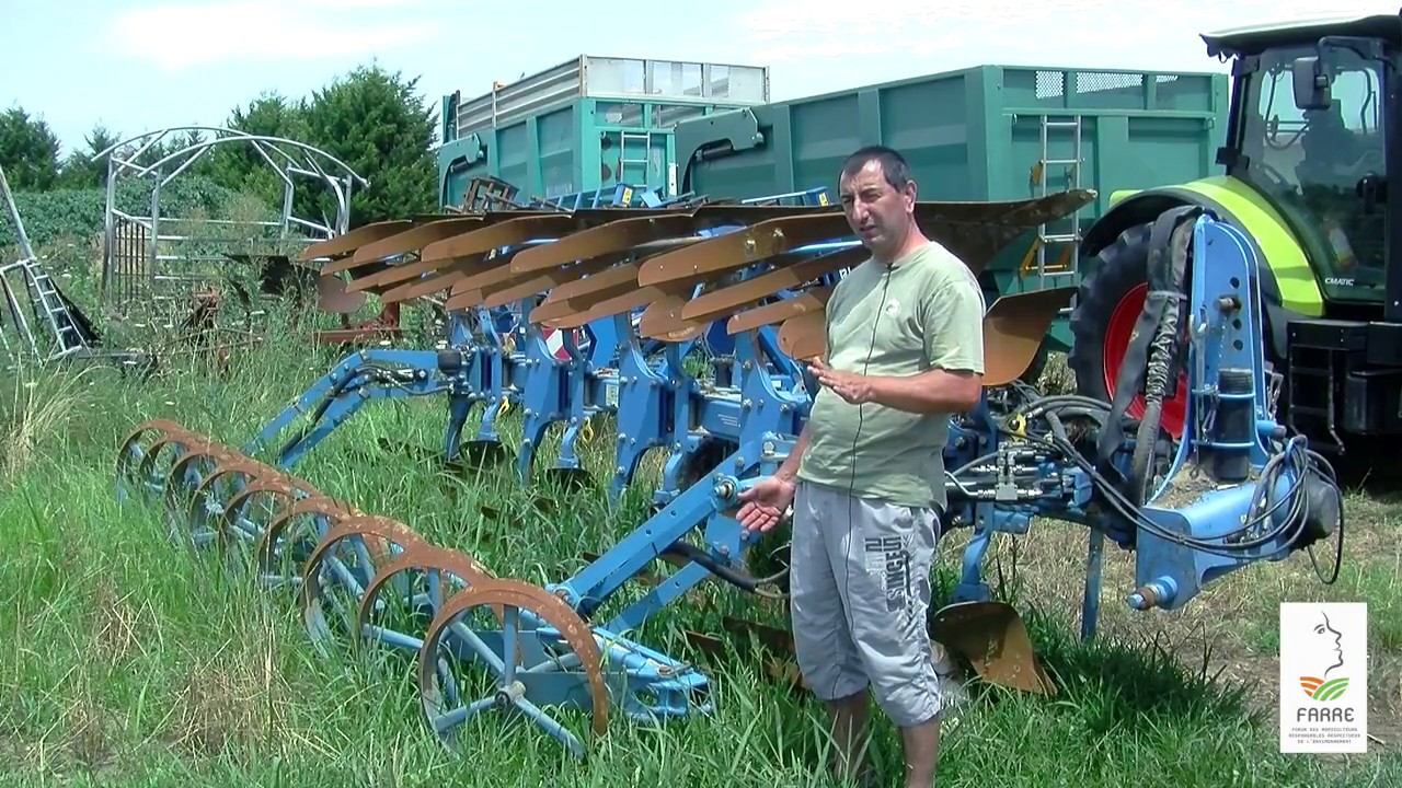 Travail superficiel pour limiter la levée des adventices sur maïs