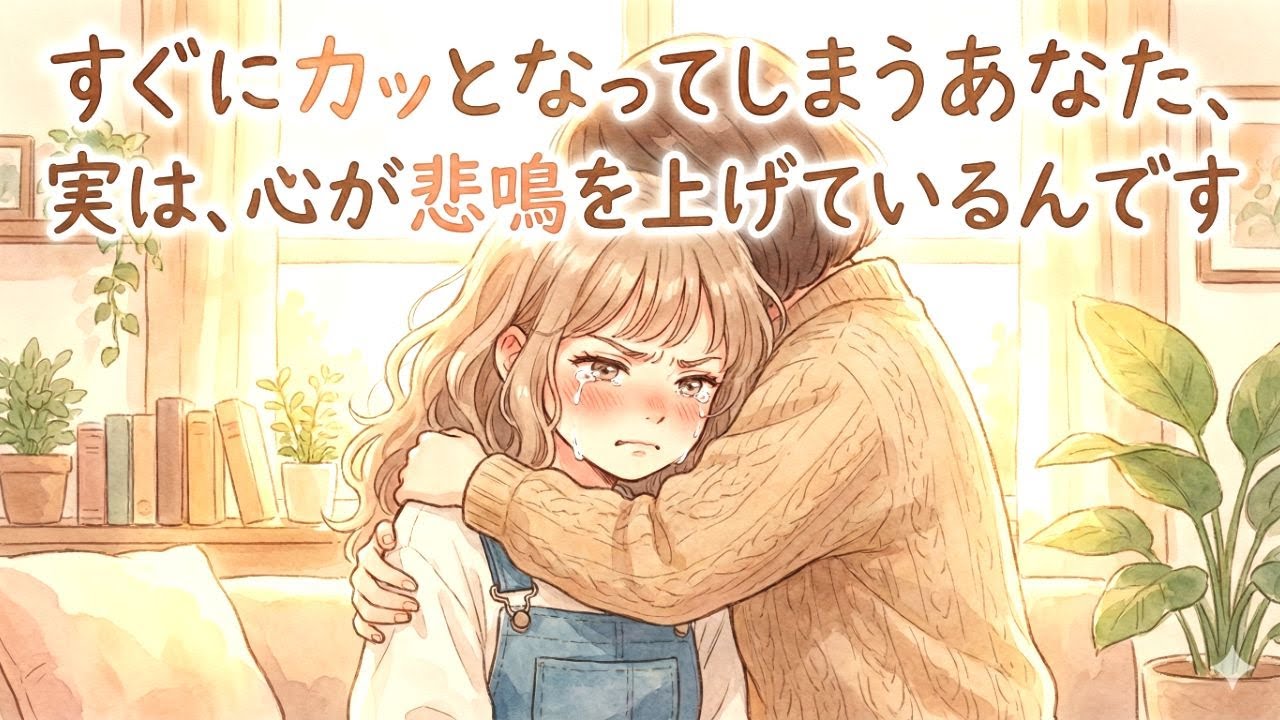 すぐにカッとなってしまうあなた 実は、心が悲鳴を上げているんです