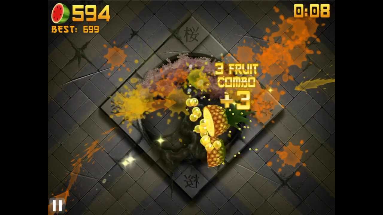 Fruit Ninja Arcade - High Score - 800!