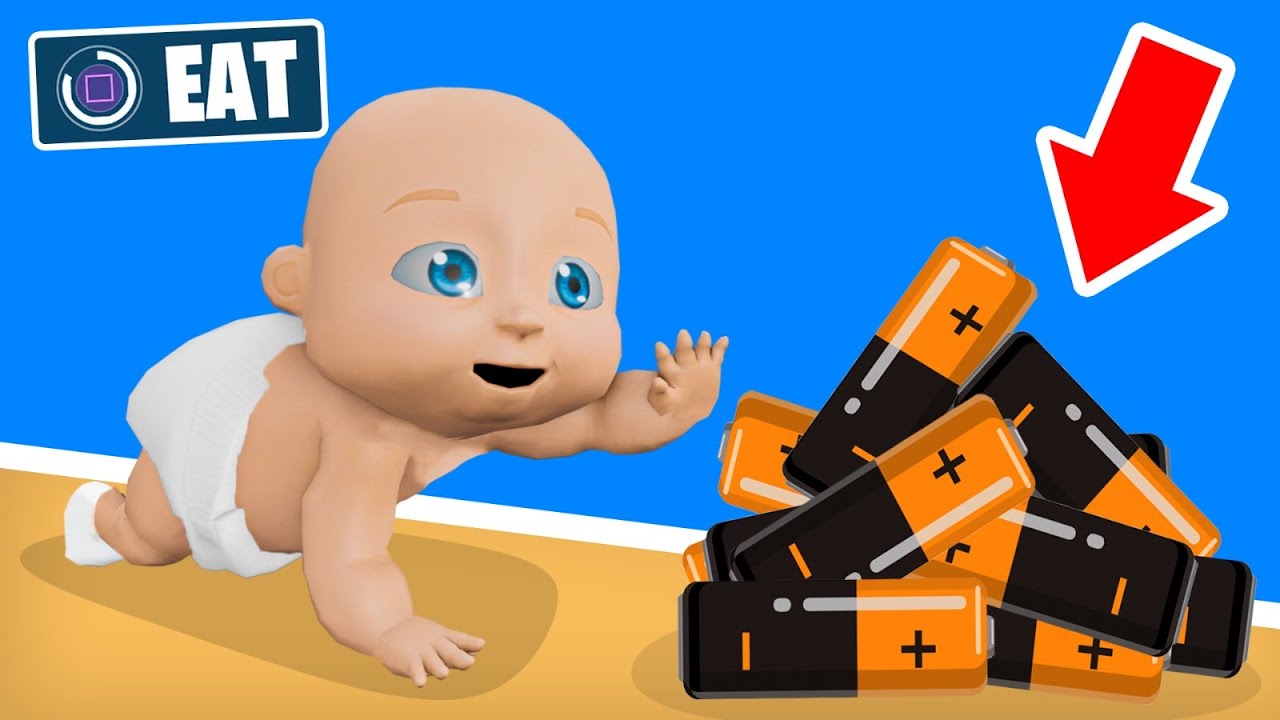 Do NOT Let The Baby Eat BATTERIES!! (Who's Your Daddy)