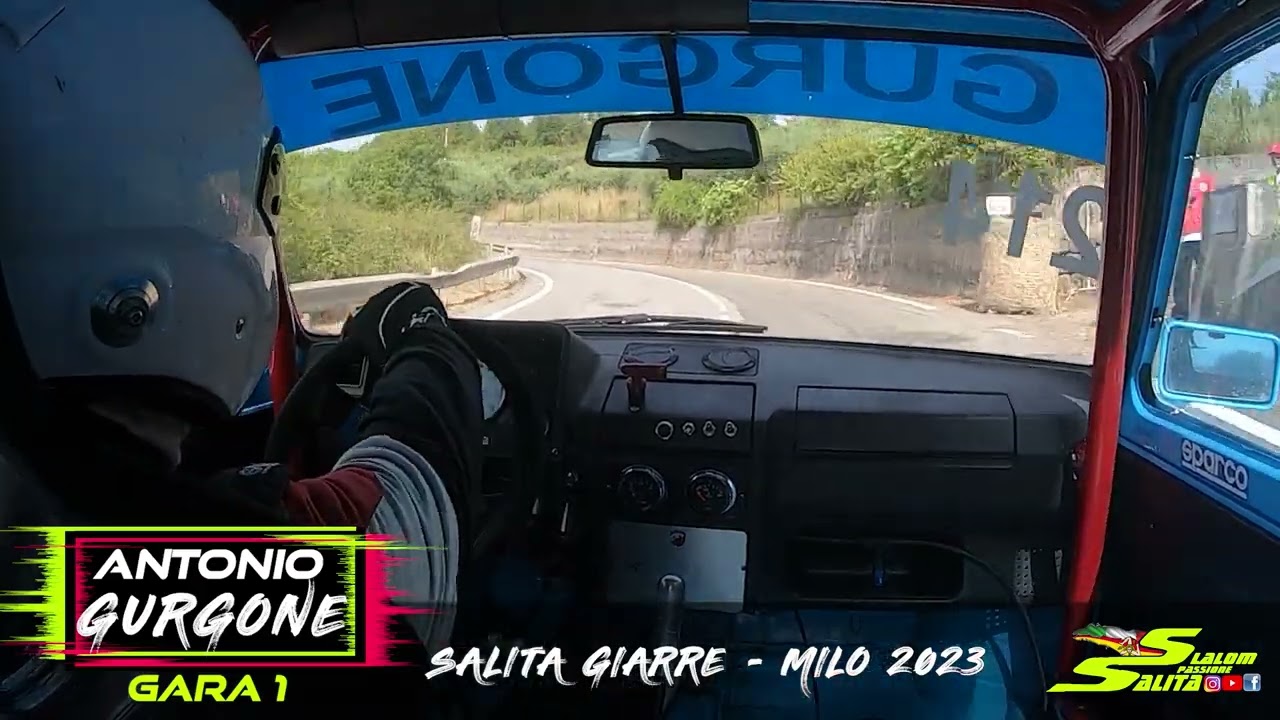 A112 HISTORIC 1150cc ON BOARD // GIARRE MILO 2023 // ANTONIO GURGONE