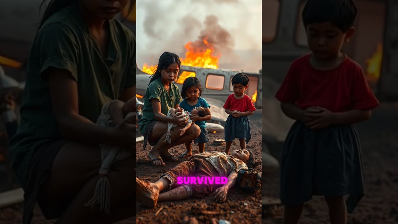 The Miraculous Survival of Colombian Children After Amazon Plane Crash
