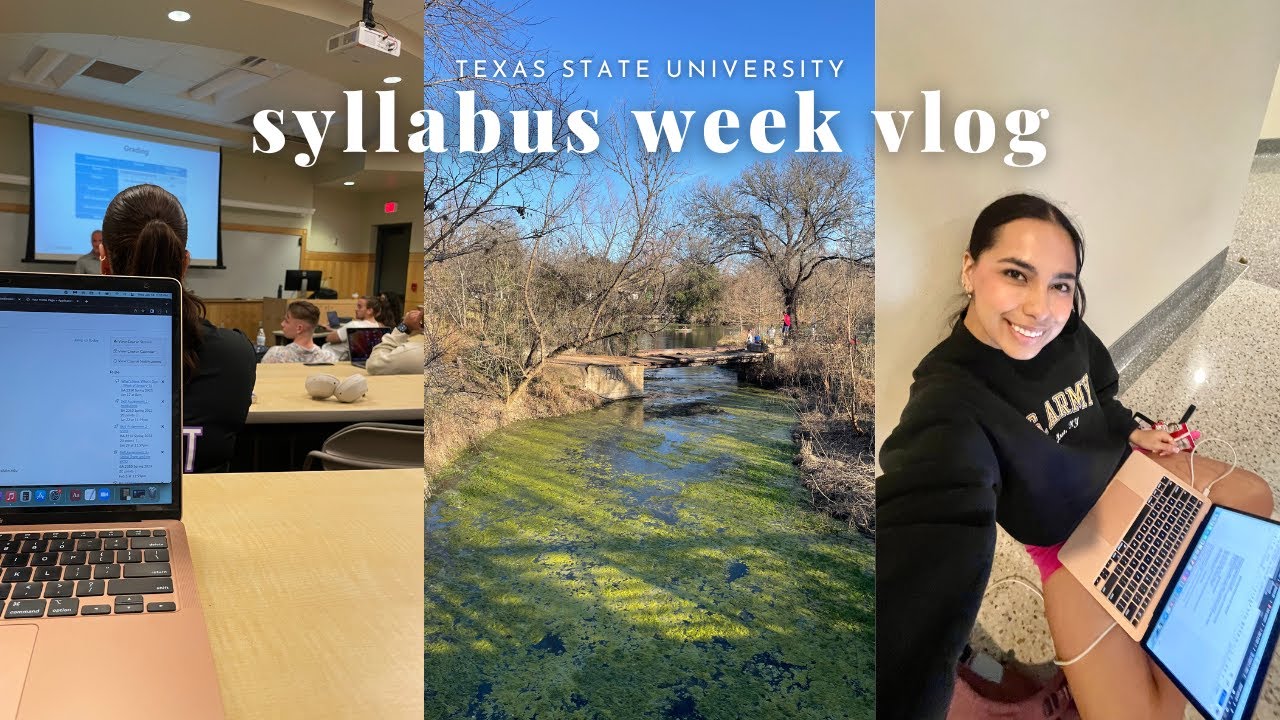 syllabus week | texas state university
