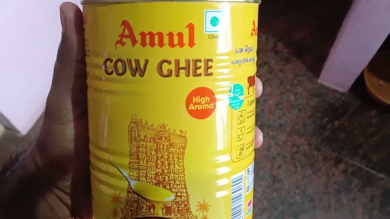 Amul cow ghee 1 litre tin