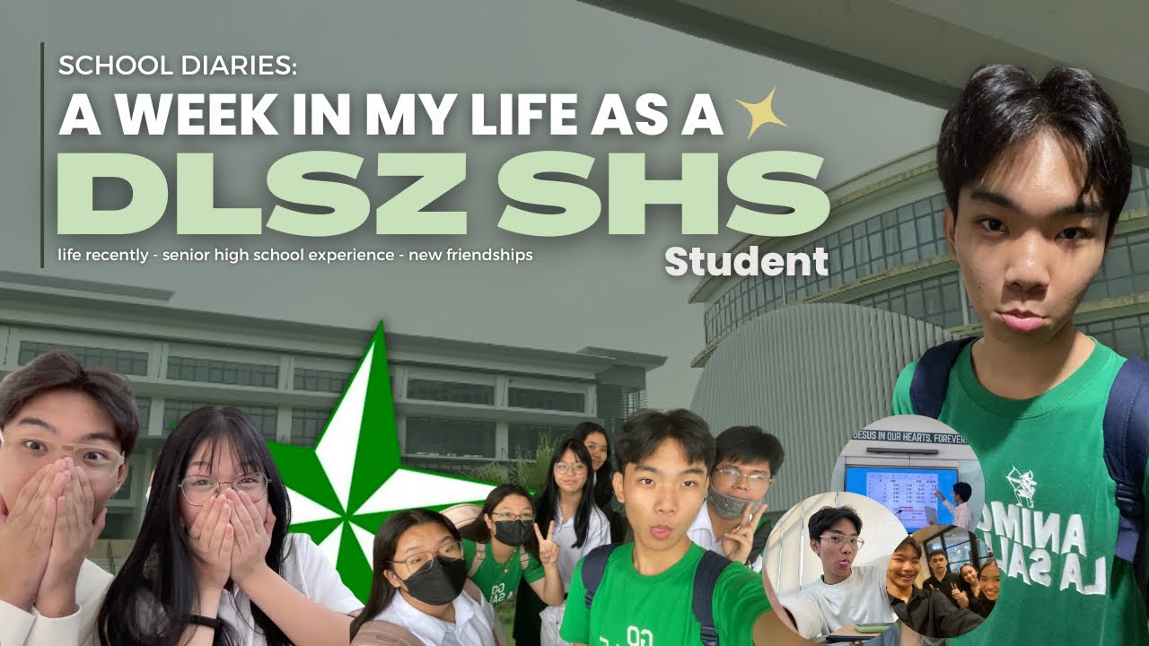 School Diaries: A week in my life as a DLSZ SHS Student (Philippines) | Kirk Crisostomo