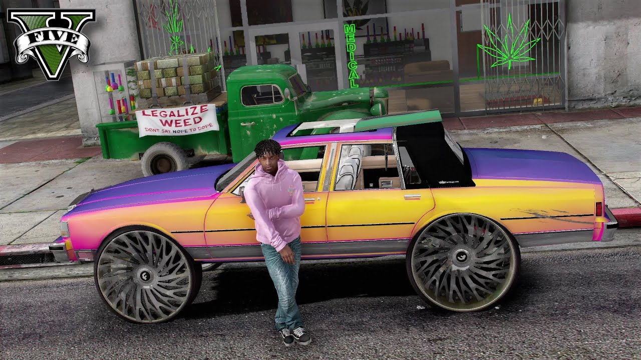 GTA 5 - THE LIFE OF TRAP "SETTING UP A WEED SHOP"EPISODE9