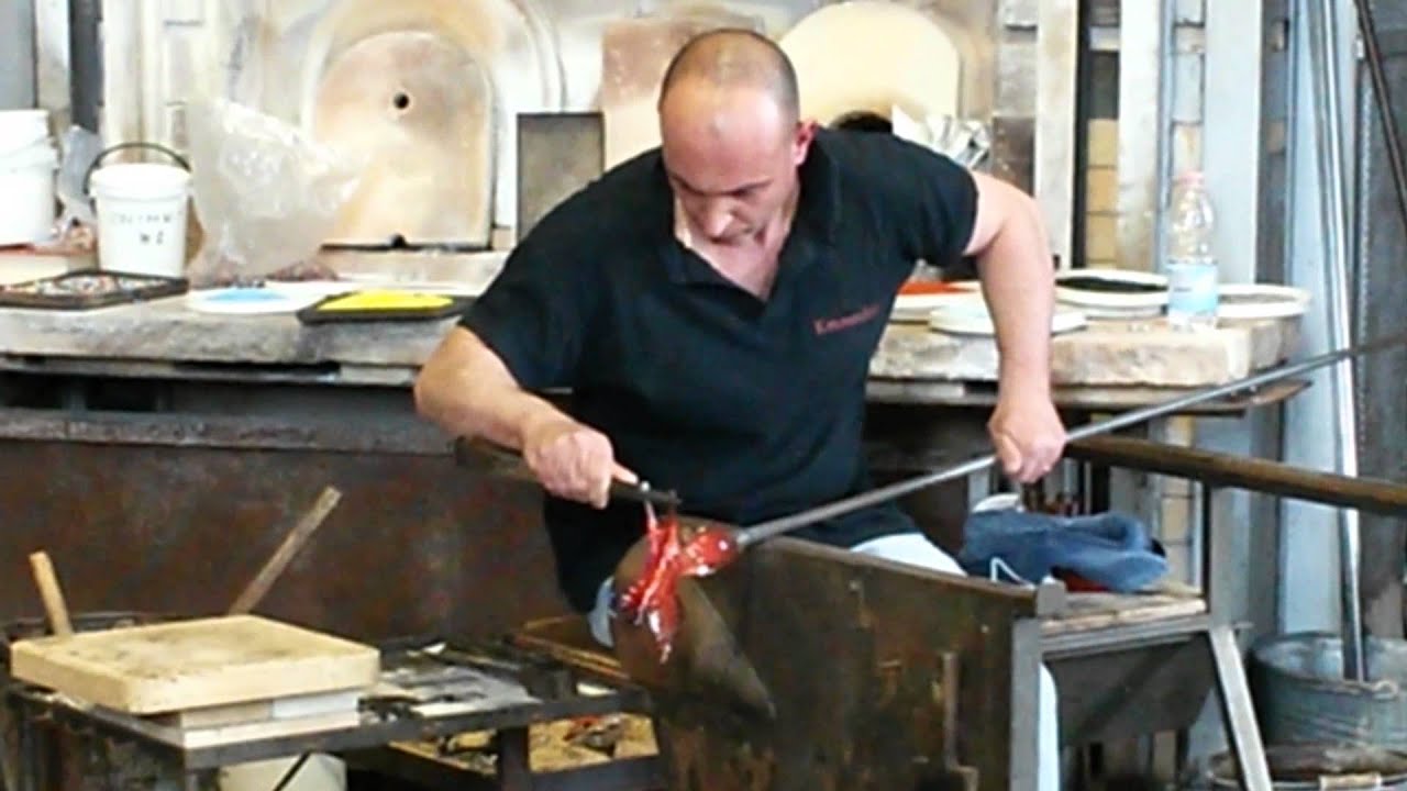 Maestro vetraio Murano