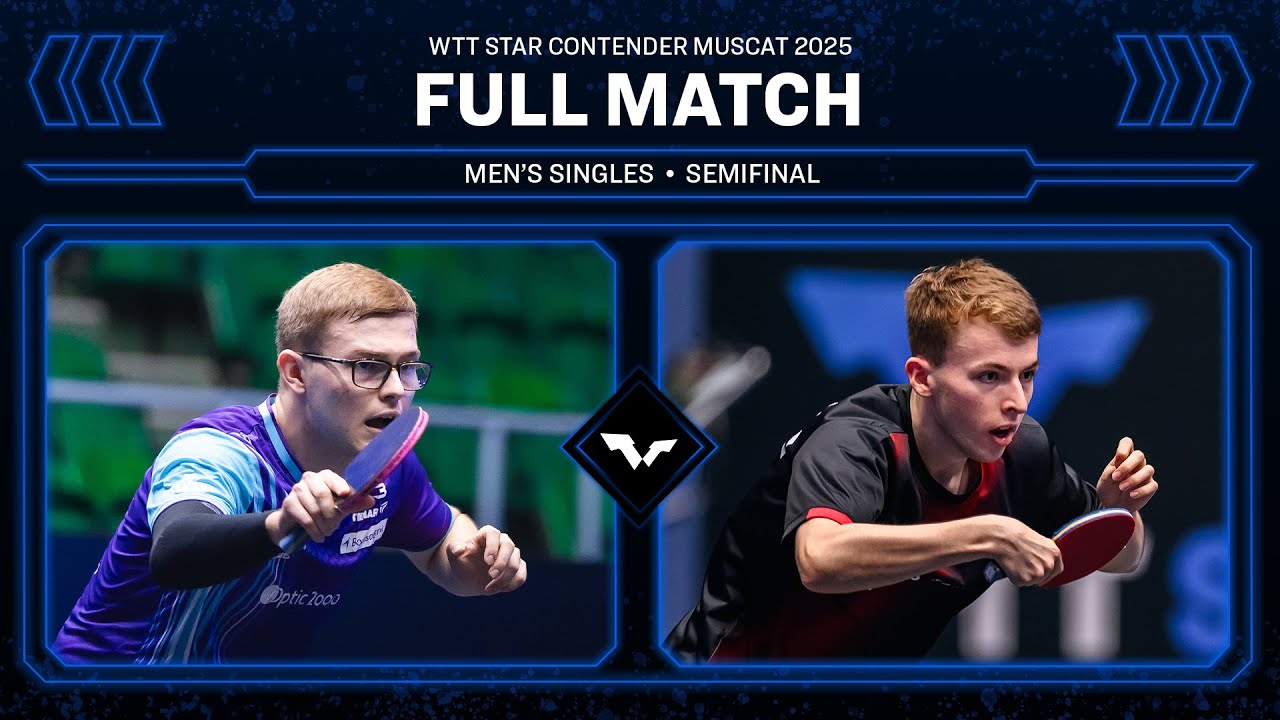 FULL MATCH | Alexis Lebrun vs Flavien Coton | MS SF | #WTTMuscat 2025