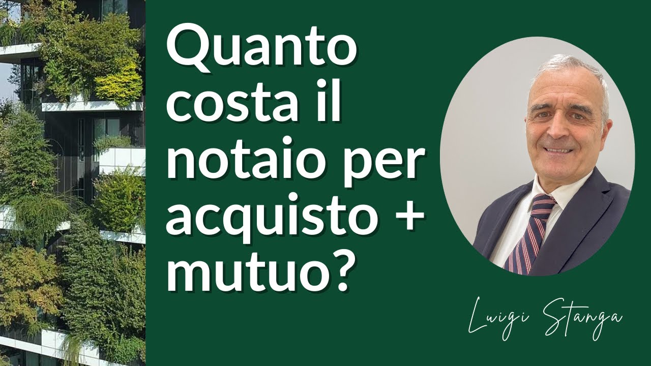 Quanto costa il notaio per acquisto + mutuo? Dipende se con IVA o IMPOSTA REGISTRO