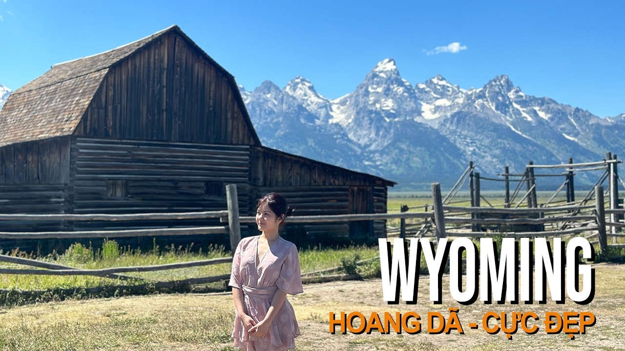 WYOMING 1 - Ngày đầu đến với Wyoming đi đâu làm gì? | Review Hotel ở Yellowstone National Park