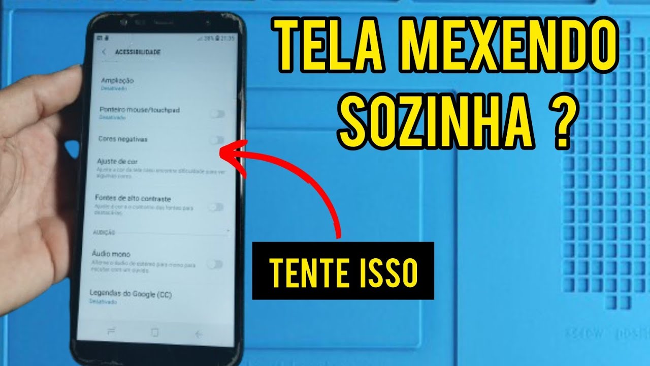 Tela Mexendo Sozinha ? RESOLVIDO (Touch Fantasma) Toda Linha Samsung