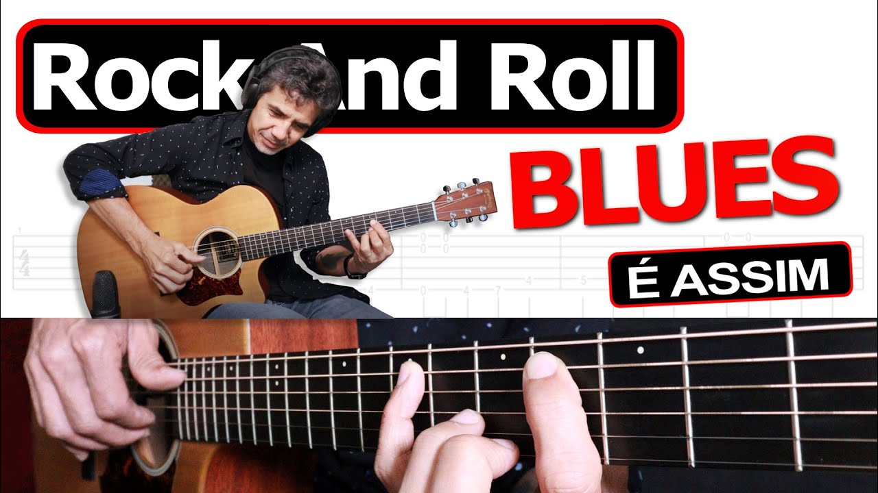 Aprenda tocar ROCK AND ROLL no violão - Passo a passo - MUITO FÁCIL E RÁPIDO!