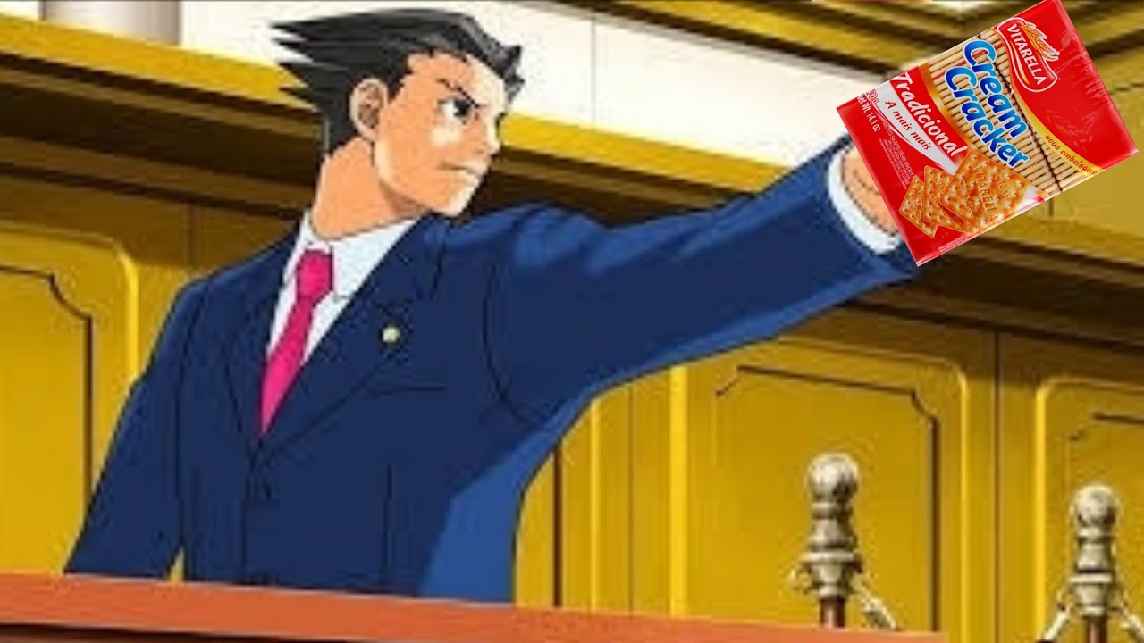 Biscoito vs Bolacha Ace Attorney edition