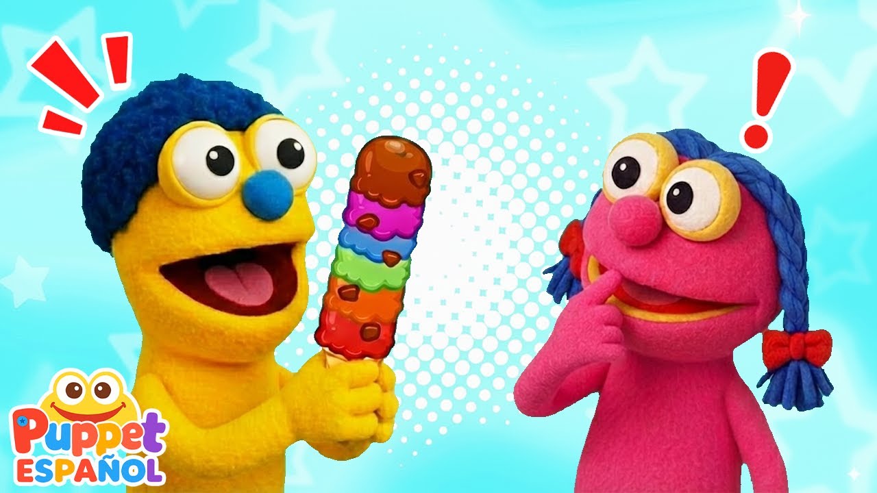 Canción de Los Helados 🍨🍧🍦 | Canciones Infantiles | Puppet Español