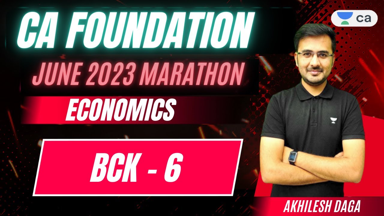 BCK 6 | Pre Exam Marathon | Akhilesh Daga