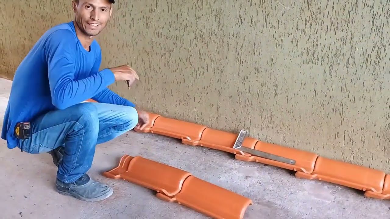 Galga de telha portuguesa, construção.
