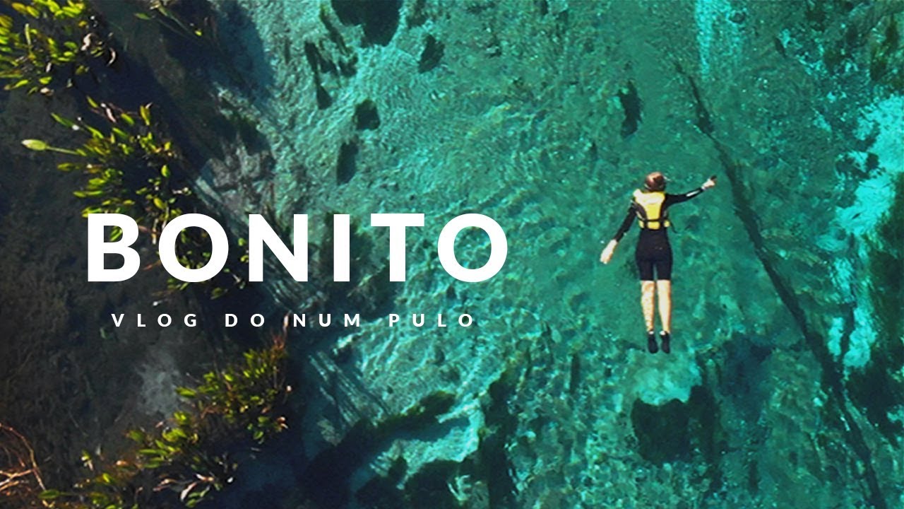 FLUTUAÇÃO incrível em BONITO MS - Vlog do Num Pulo Ep01