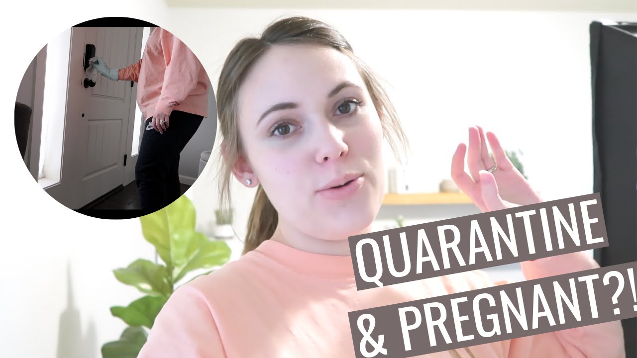 PREPARING FOR QUARANTINE WHILE PREGNANT | DITL vlog