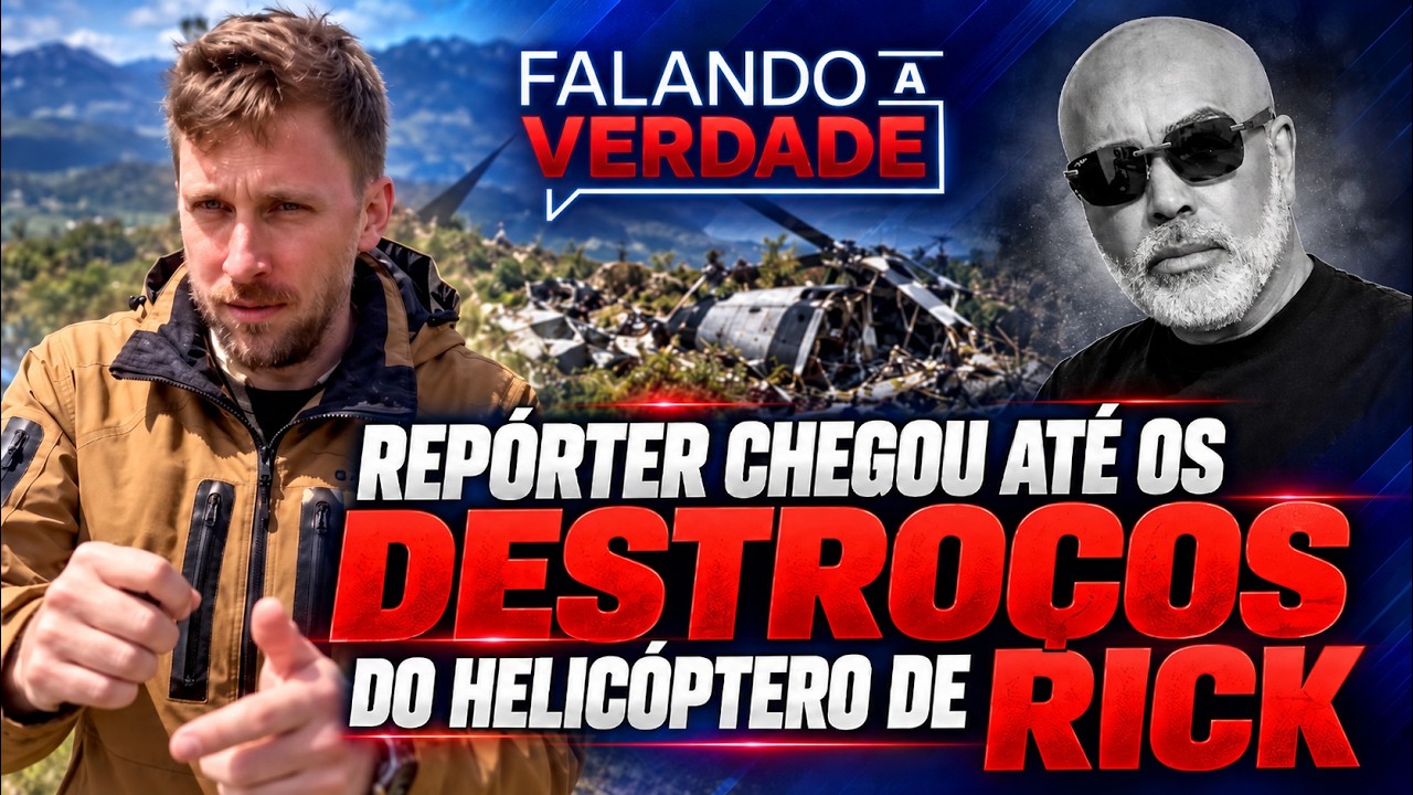 EXCLUSIVO: REP&Oacute;RTER CHEGA AOS DESTRO&Ccedil;OS DO HELIC&Oacute;PTERO DE RICK