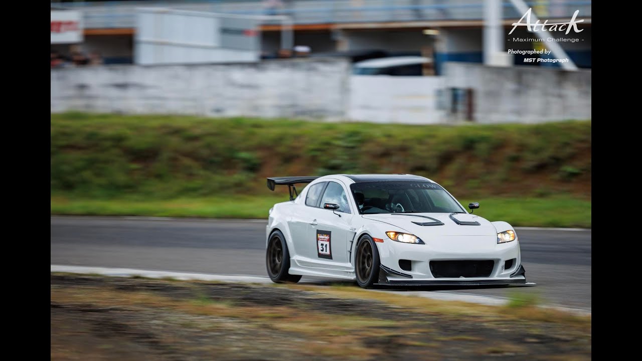 日光サーキット 40秒2 カーショップグロウ RX-8 スピリット × survive走 2025.10.28