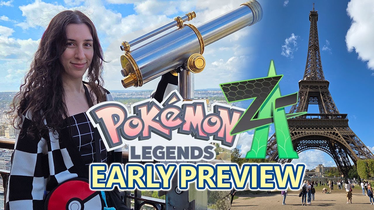 Я играл в Pokémon Legends Z-A РАНЬШЕ ВНУТРИ ЭЙФЕЛЕВОЙ БАШНИ