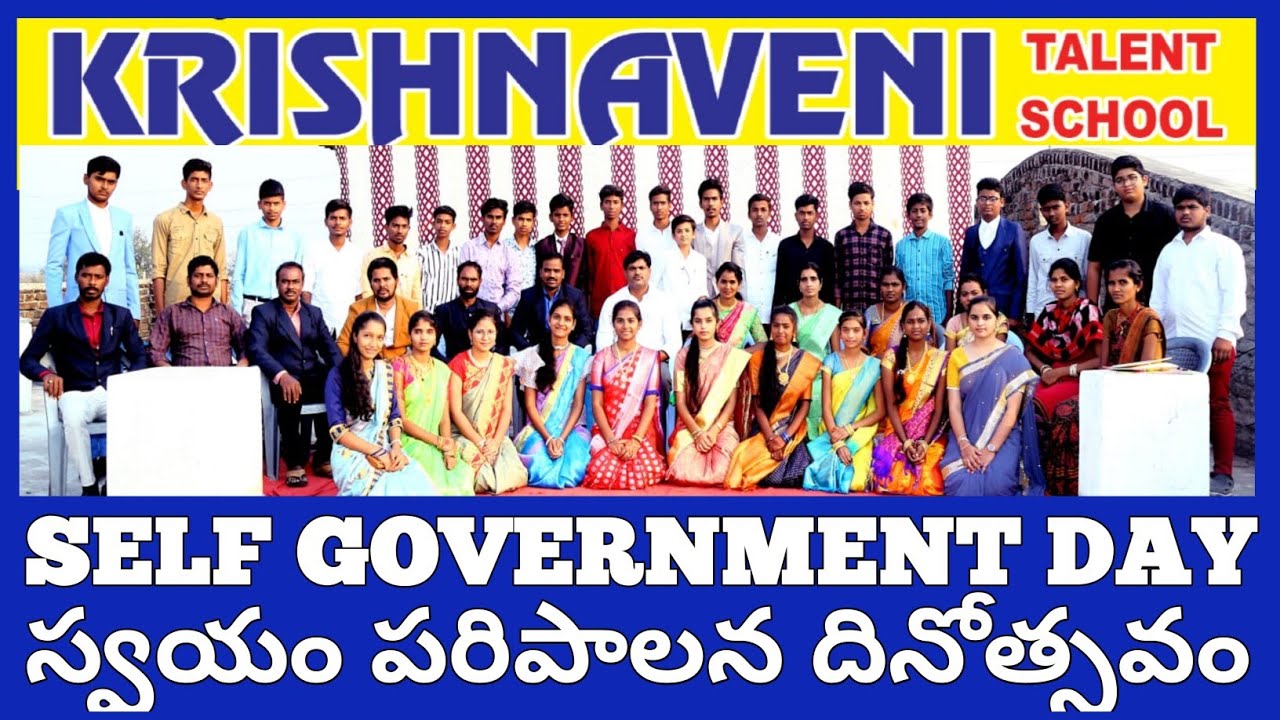 Self Government Day celebrations in our school in 2022