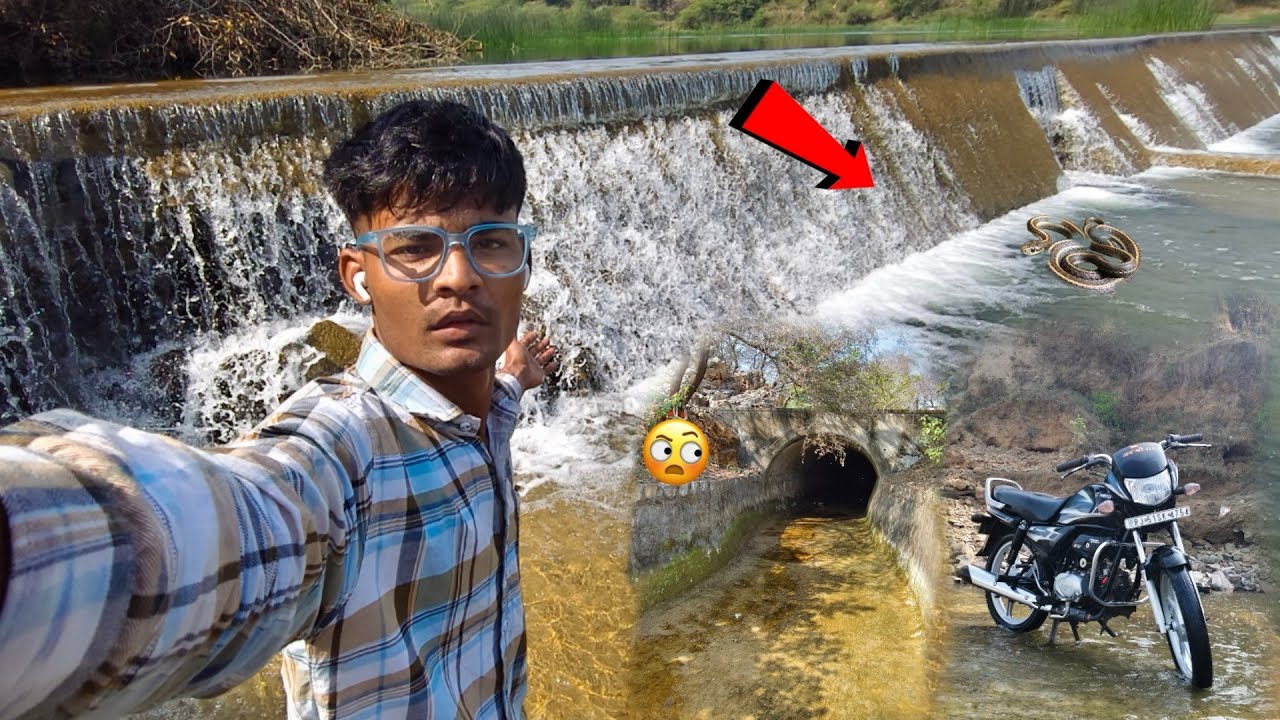 Pahadon Ke Niche 🪱 Tunnel Maine Nadi Mein Kya Dekha