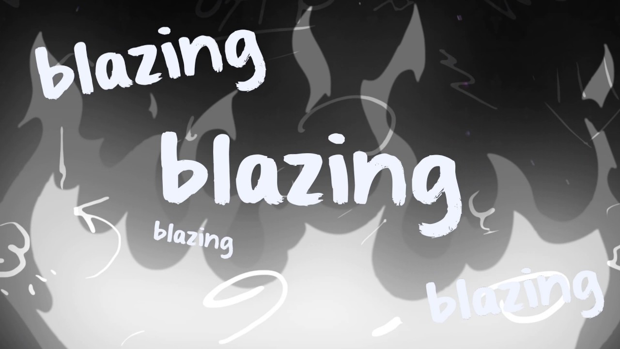 Paniek & W&Oslash;B - Blazing (Lyric Video)