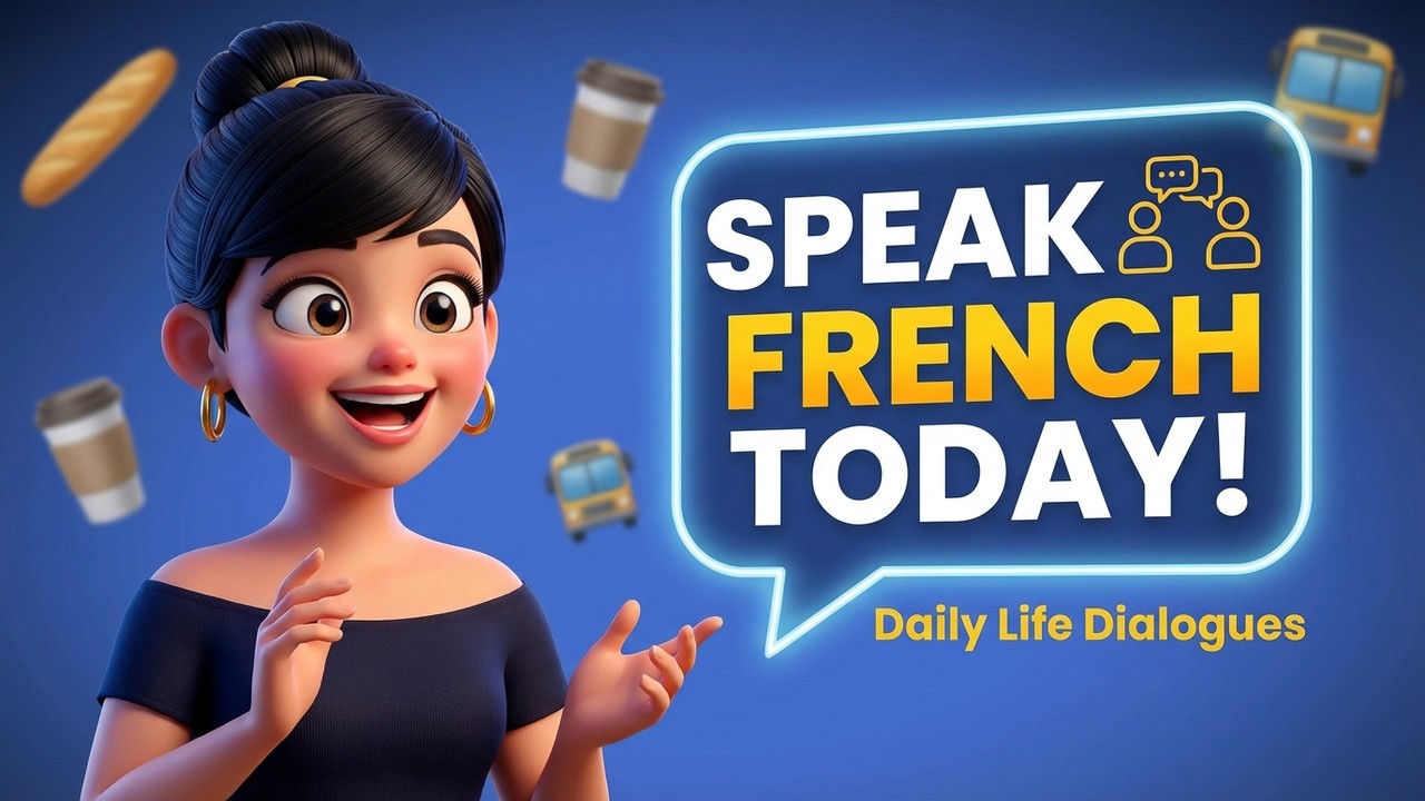 Practice Speaking French with This Simple Daily Conversation (A1–A2)