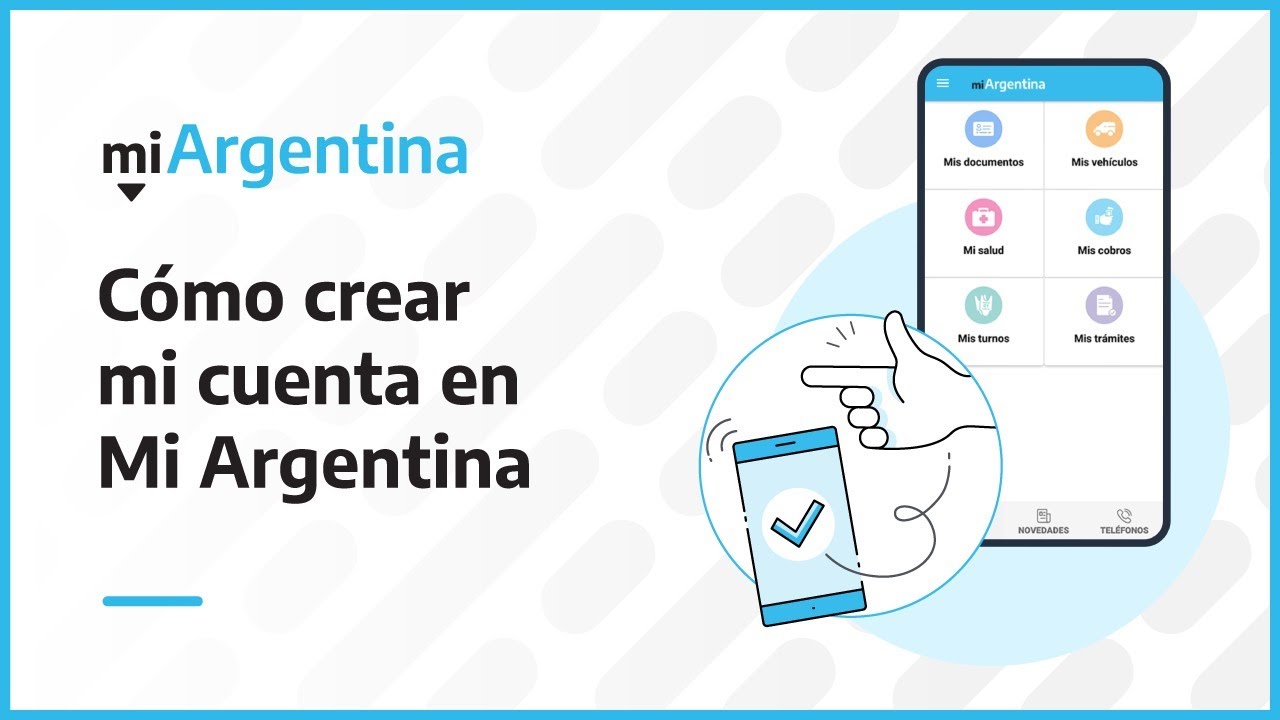 C&oacute;mo crear mi cuenta en Mi Argentina