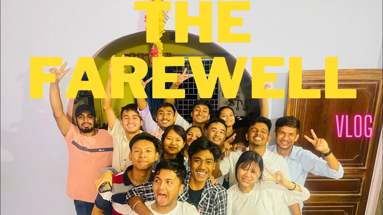The Farewell party🙂#vlog